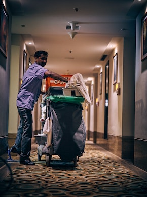 abm cleaner employee