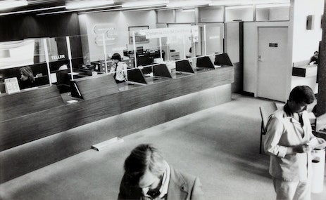 bank in the 70s