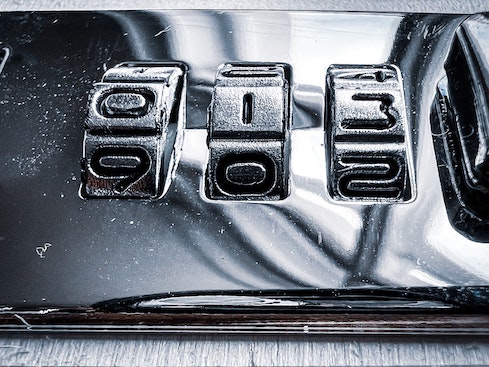 combination lock metal