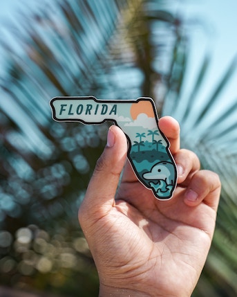 florida fridge magnet