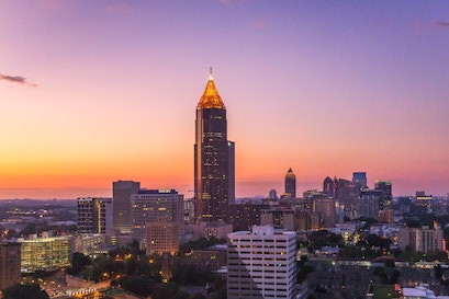 atlanta city skyline
