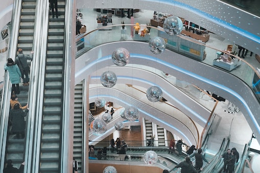 interior of mall