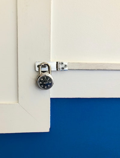lock on door